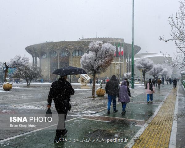 نفوذ سامانه بارشی به تهران از فردا
