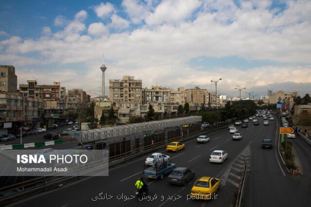 ۱۷ ایستگاه کیفیت هوای تهران در شرایط قابل قبول