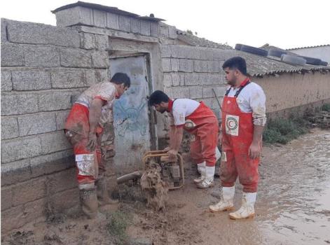 امدادرسانی به ۱۹۳ نفر از متاثرین سیل و آبگرفتگی در ۳ استان کشور