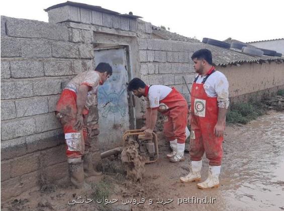 امدادرسانی به ۱۹۳ نفر از متاثرین سیل و آبگرفتگی در ۳ استان کشور