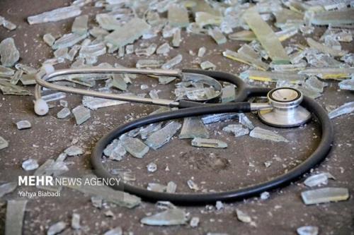 وقتی موشک به انجمن پزشکی به هدف خوردن کرد اما درمان از نفس نیفتاد