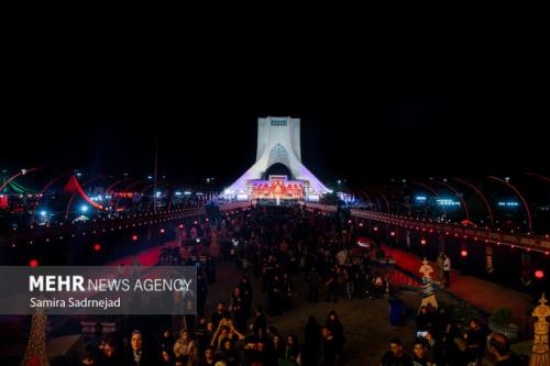 میدان آزادی به یک محل آئینی با هویتی تازه بدل شده است