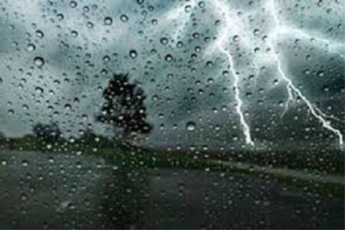 رگبار باران در بعضی استانها