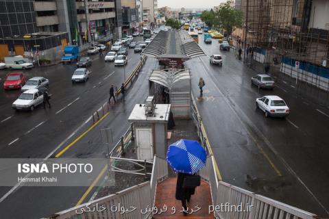 كاهش فعالیت سامانه بارشی، خیزش گرد و غبار در نوار شرقی كشور