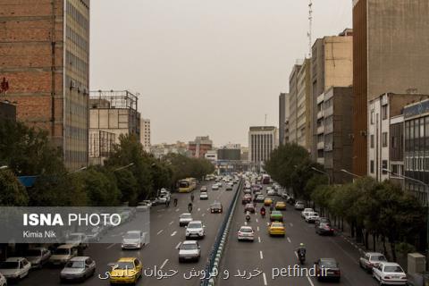 افزایش غلظت ذرات معلق هوای پایتخت تا آخر هفته