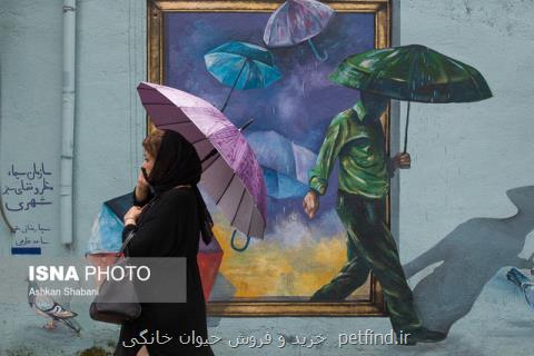 بارش شدید باران در ۸ استان