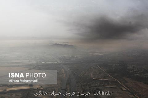 دود آتش هورالعظیم دوباره به خوزستان آمد