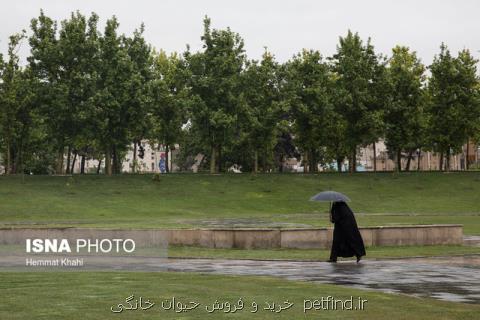ورود سامانه بارشی به كشور