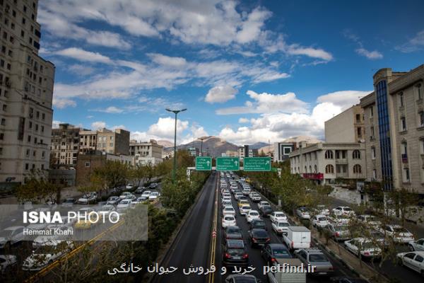 هوای تهران امروز پاك است
