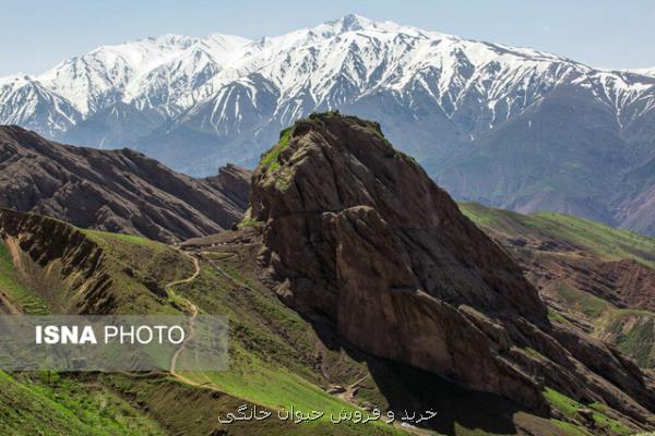 نفوذ توده هوای خنك به نوار شمالی كشور
