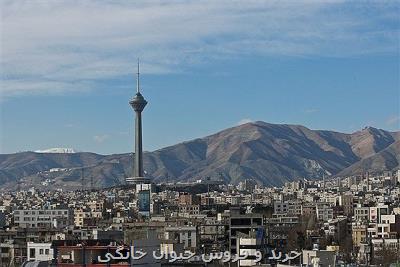 پیش بینی هوای مطلوب برای تهران