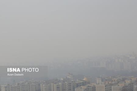 اعلام اطلاعات یك سوم ایستگاه های سنجش آلودگی هوای تهران طی امروز