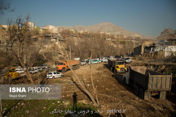 دستگیری ۳۵۰ معتاد در دره فرحزاد