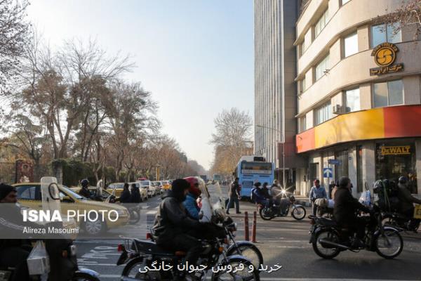 هوای مطلوب پایتخت طی امروز
