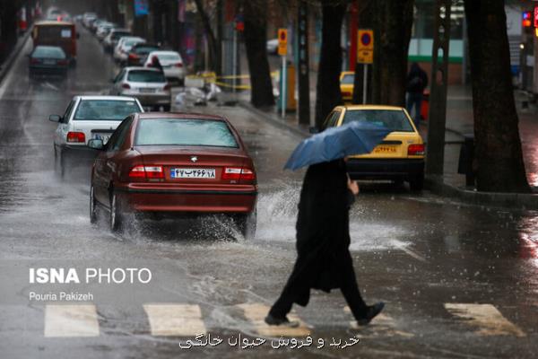 افزایش ۳۱ درصدی بارش ها در كشور بعلاوه فهرست استان های كم بارش و پربارش